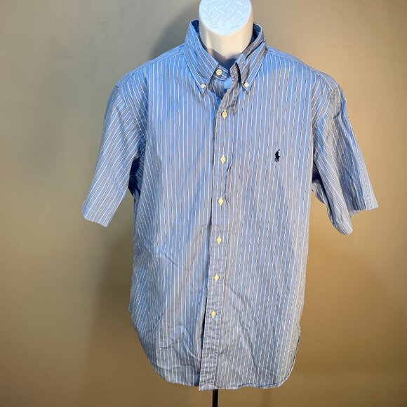 Ralph Lauren Men's lot of 4 short sleeve multicolored dress or casual shirts XL - Picture 4 of 10